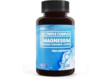 BioEmblem Triple Magnesium Complex | 300mg of Magnesium Glycinate, Malate, & Citrate for Muscles, Sleep, Calm, & Energy | Hig