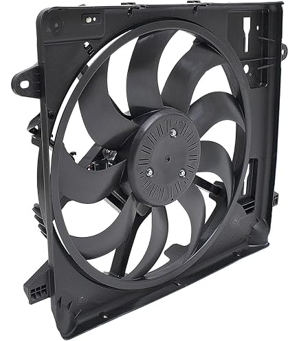 Radiator Fan Replacement Cciyu Cooling Fan For 2012-2018 Jeep Wrangler