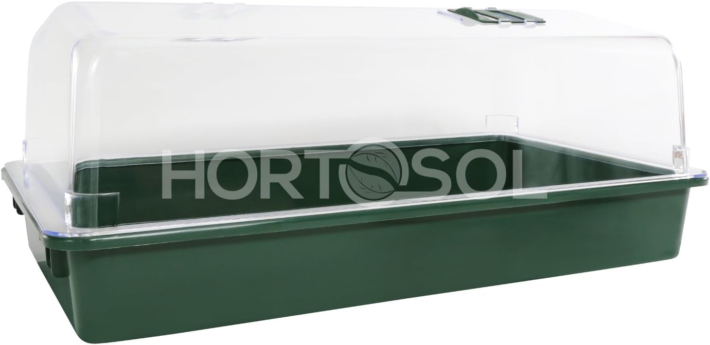 HORTOSOL XXL großes Zimmergewächshaus 56x32x21 cm