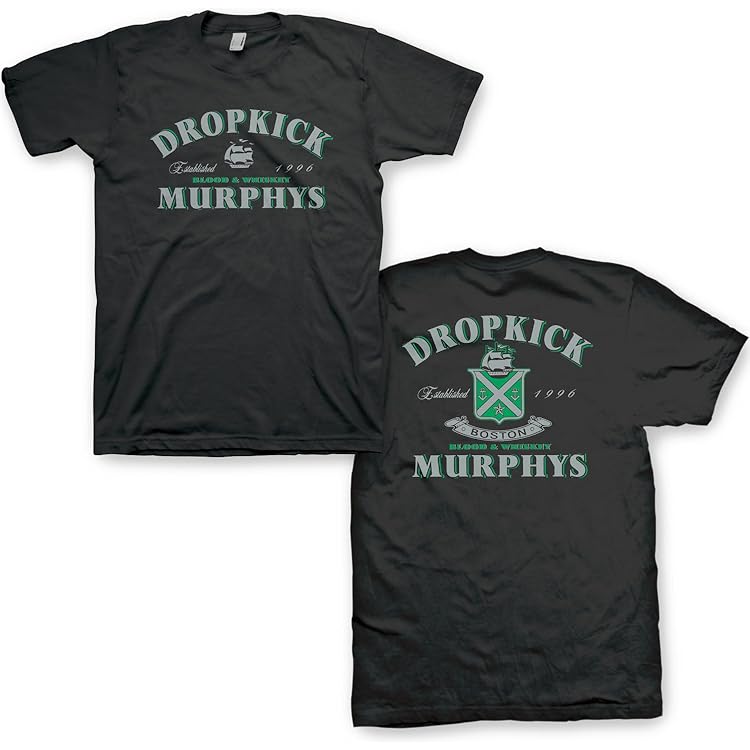 Amazon.com: Dropkick Murphys - Mens Vintage Skeleton Piper T-Shirt