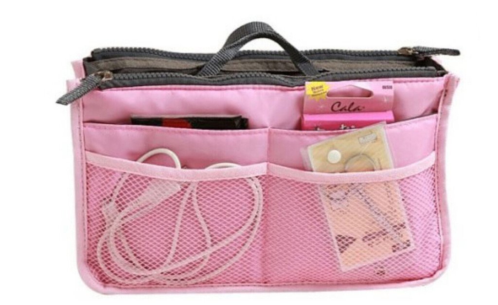 Best Makeup Insert Pouch Toiletry Organizer Storage Handbag