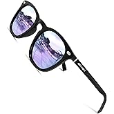 ROCKNIGHT Polarized Driving Sunglasses UV400 Protection Lightweight Al-Mg Metal Frame Outdoor Casual