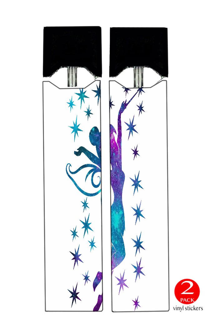 Juul Vape (2 PACK) - VINYL DECAL STICKERS - Galaxy