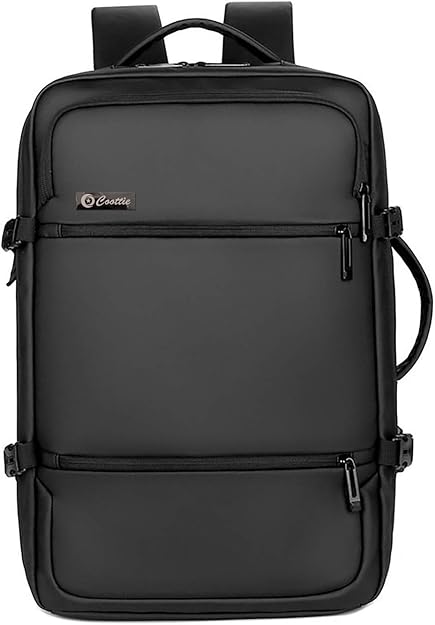 Amazon Co Jp 大容量で軽量 Coottie ビジネスリュック メンズ 大容量 3way 防水 軽量 軽い 薄型 おしゃれ 通勤 出張 旅行 通学 Usb 充電ポート 17 3インチ Pc 多機能 撥水加工 大きい 黒 シューズ バッグ