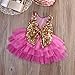 Sequins Toddler Baby Kids Girls Pageant Backless Layered Tulle Party Dress 2-7Y (90(3-4Years))