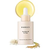HAYEJIN Rice Bran Oil for Face | Face Moisturizer w/Fermented Rice Bran Oil | Korean Face Oil for Women | Face Serum for Glowing Skin | Korean Skin Care Facial Oils (Pack of 1, 1.01 Fl. Oz)