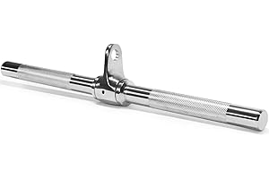 Yes4All Cable Machine Attachment, Row Handles, Tricep Rope, Straight Bar, V Bar, LAT Pulldown Accessories Load 880 LB for Home Gym