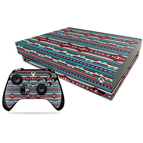 MightySkins Skin Compatible with Microsoft Xbox One X - Southwest Stripes | Pro…