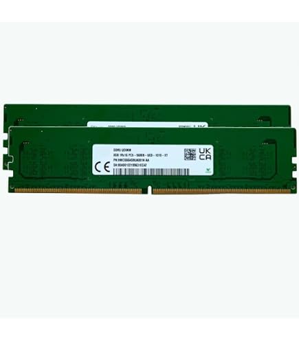 SK hynix DDR5 8GB メモリ PC5-5600B2枚(計16GB) SK Hyn(Hynix 