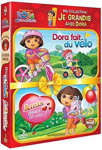 Dora L'exploratrice - Ma Collection : Je Grandis Avec Dora - Dora Fait Du Vélo + Amis Pour La Vie - Pack