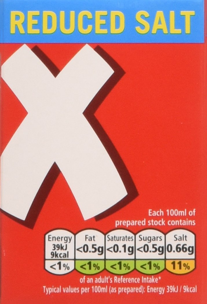 Oxo Reduced Salt Beef Stock Cubes, 12s, 71 g Buy Online in UAE. oxo