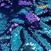 Reversible Sequin Fabric-Turquoise Purple Shimmer Mermaid Sequin Fabric Emboridery Flip Up Sequin Fabric by The Half Yard Clothing Wedding/Evening Dress DIY