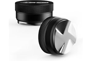 MHW-3BOMBER Coffee Distributor 54mm, 53.35mm Espresso Distribution Tool fit for 53mm/54mm Breville Portafilter, Height Adjustable Espresso Distributor, Detachable CD Espresso Leveler,T6093L4-OS