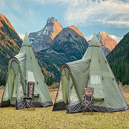Guide Gear Deluxe Teepee Tent, 14' x 14' Pricepulse