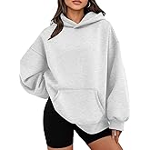WYNNQUE Hoodies for Women Oversized Sweatshirts Fall Fashion Outfits 2026 Casual Sweaters Tops Fleece Workout Winter Clothes