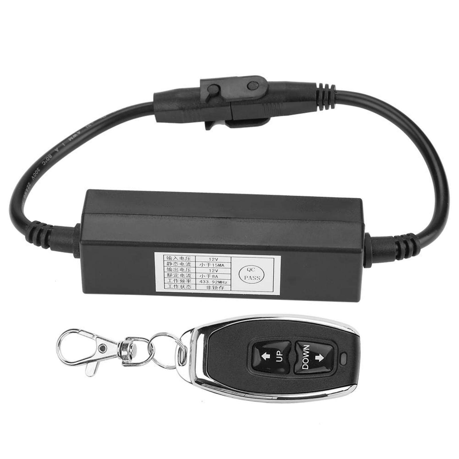 DC Motor Wireless Control, 12V DC Motor Linear Actuator Wireless Remote Control DPDT Switch Forward Reverse