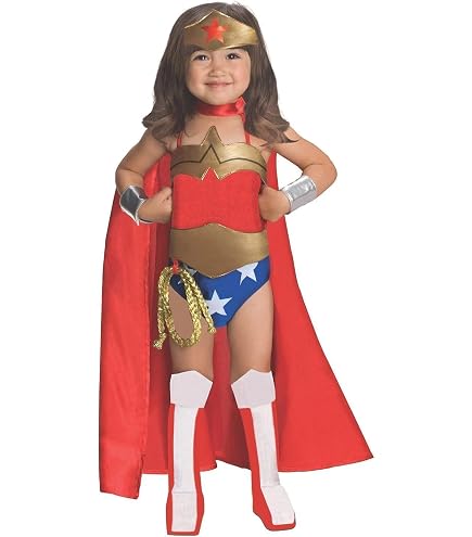 Perruque Wonder Woman DC Super Hero Girls – Rubie's – Idéale Pour Halloween Et Déguisements