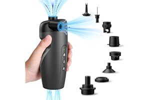 ZHENGXOO SUP Electric Air Pump for Inflatables,20PSI Rechargeable Air Pump with 3000mAh Battery,Air Mattress Pump for Inflatable Pool Raft Bed Boat Snow Ring