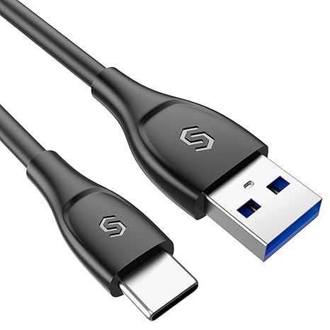 Syncwire USB C Ladekabel 2M - USB Typ C auf USB 3.0 Kabel Schnellladekabel für Samsung Galaxy S9/S8/S8Plus/Note8/Note9, LG G5