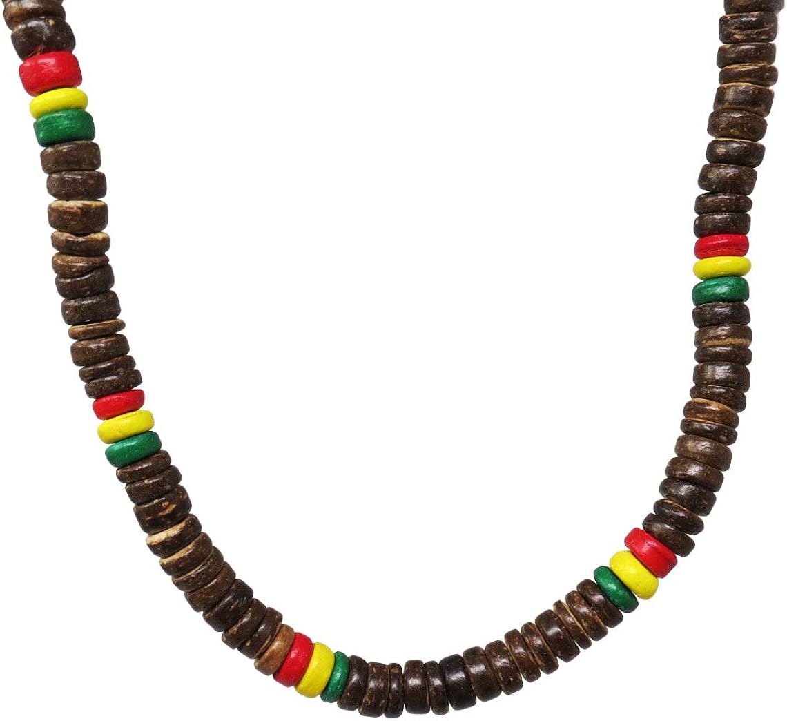 Exotic & Trendy Rasta Beaded NecklaceHandmade Rasta NecklaceRasta