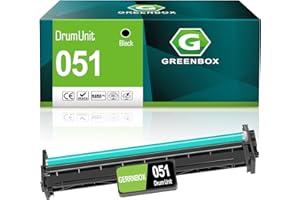 GREENBOX (NO Toner) Compatible 051 Drum Unit Replacement for Canon 051 Drum for LBP162dw MF264dw MF267dw MF269dw MF263dw MF266dw LBP161dw Printer (1 Pack, Black)