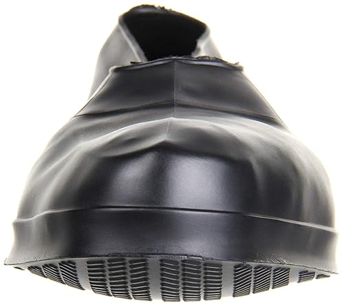 TINGLEY mens Dress Rubber Trim Overshoes, Black, Medium US in