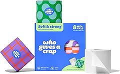 Who Gives A Crap 100% Recycled Double Length Toilet Paper Rolls, 330 CT