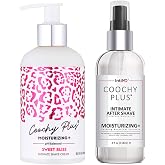 Coochy Plus Sweet Bliss Intimate Shaving Cream + After Shave Kit for Women | Made in USA Kit: Sweet Bliss shaving cream plus after shave mist for women. Helps reduce razor bumps and ingrown hairs.