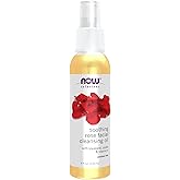 NOW Solutions, Soothing Rose Facial Cleansing Oil With Jojoba Oil, Vitamin E and Rose Absolute, 4 Fluid Ounce