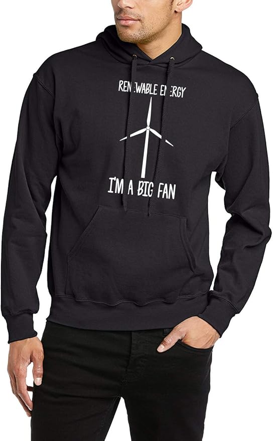 Renewable Energy Hoodie Amazon.co.uk Clothing