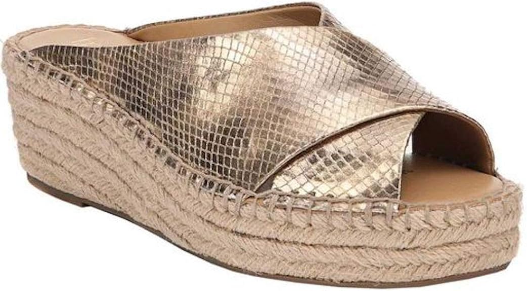 franco sarto gold wedges