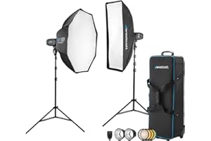 Westcott FJ400 Strobe 2-Light Location & Studio Lighting Kit with FJ-X3 S (Compatible with Sony) Wireless Trigger