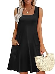 OFEEFAN Womens Summer Dresses 2025 Sundresses