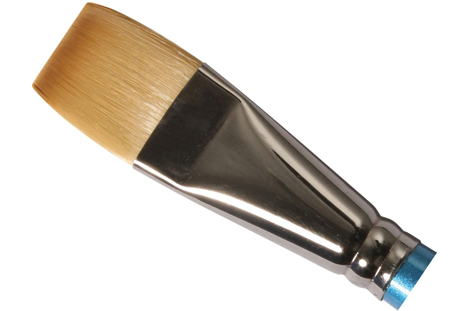 Daler-Rowney Aquafine Watercolour Brush, Soft Synthetic Hair, Short Handle, Short Flat, 1in