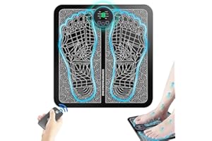 BFAHE EMS Foot Massage for neuropathy feet massager with Remote Control for circulation and pain relief for Improved Circulation or Muscle Relaxation and Pain Relief