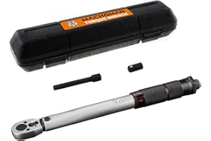 MACHOMAN TQW203 1/4" Drive Click Torque Wrench Set (20-200 in.lb)