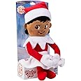 The Elf on the Shelf Plushee Pals - 17-inch Scout Elf Plush Toys - Huggable and Lovable Brown Eyed Girl Stuffed Elf Plush