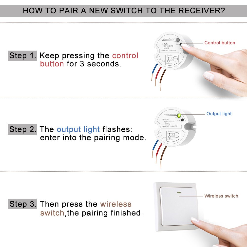 53t Ceiling Fan Remote Control Replace For Hampton Bay Harbor