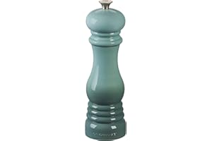 Le Creuset Pepper Mill, 8" x 2 1/2", Sea Salt