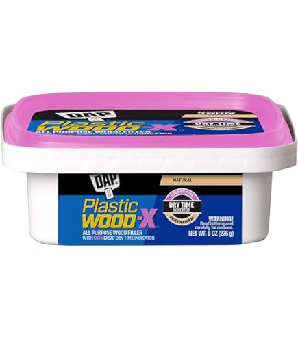 Amazon.com: DAP Plastic Wood-X with DryDex Wood Filler, Natural