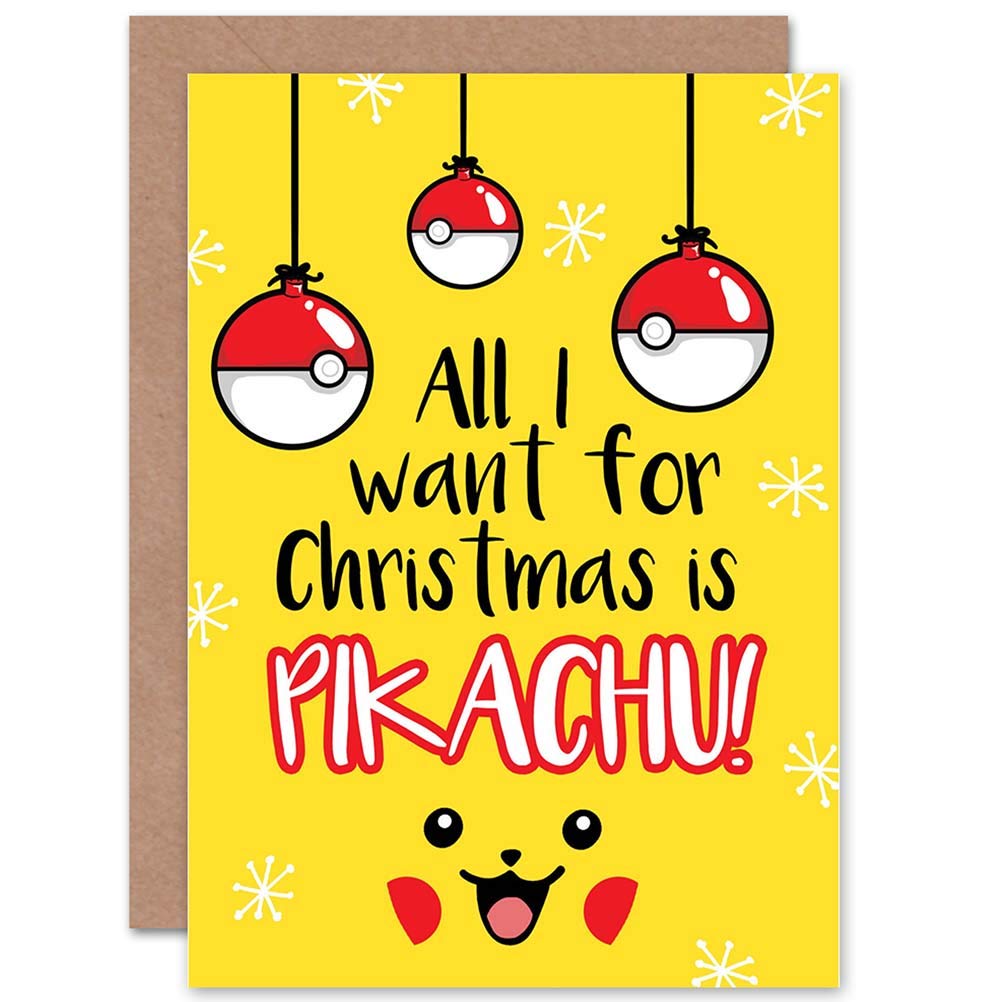 Wee Blue Coo ALL I WANT FOR CHRISTMAS CARD CP3116