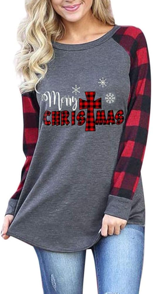 Hailouhai suéter de Manga Larga para Mujer, diseño Divertido con Texto