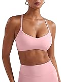 YEOREO Y Back Sports Bras for Women Padded