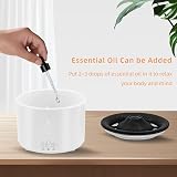 Mcbazel Volcano Humidifier Jellyfish Mist Flame Diffuser 360ml Bedroom Remote view 7