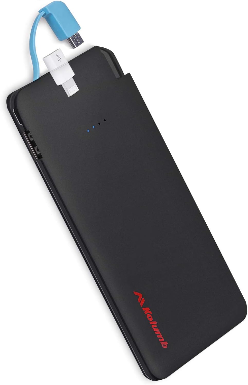Cable Free Portable Pocket Mini Charger, External Backup Battery Pack for Smart Phones, Classic Phones, Kindle, Bluetooth Accessories and More |Type-C Adapter Enclosed