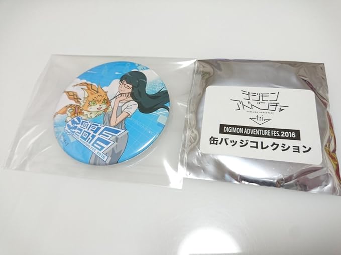Amazon Co Jp デジモンアドベンチャー デジフェス 16 望月芽心 メイクーモン 缶バッジ 缶バッジコレクション デジモン Tri 限定 ホビー 通販
