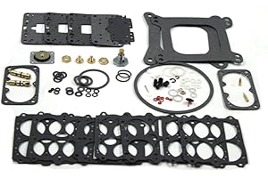 IFJF 3-200 Carburetor Rebuild Kit 37-119 for Holley Vacuum Secondary CFM fit 390-750 cfm 3906 0750 1841849,1850,3310, 6619,6909,8007,9834,80457,80463,80508,80529 ROAD DEMON JR tm, ROAD DEMON tm