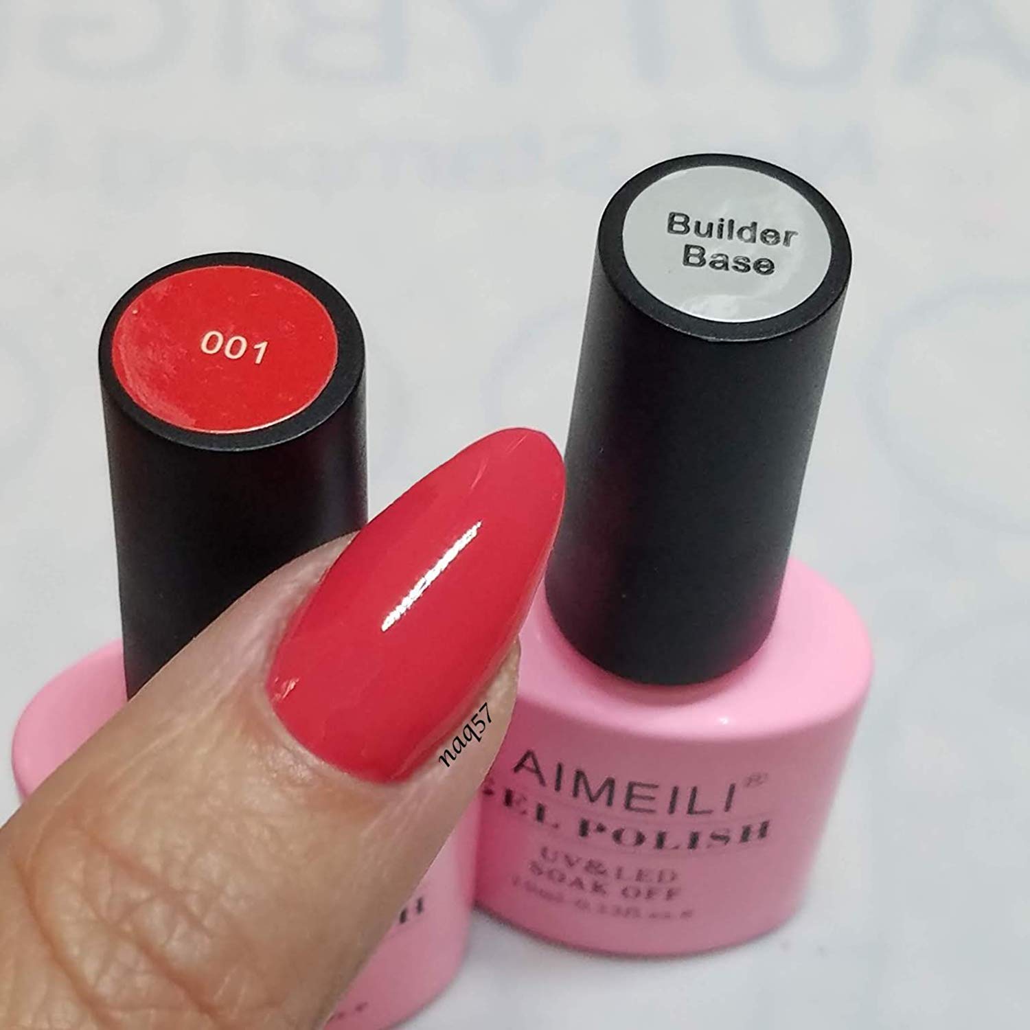 AIMEILI Builder Base Gel Quick Extension Nail Enhancement Reinforce Lacquer Soak Off UV LED Gel Nail Polish : Beauty