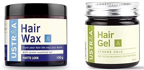 Buy Ustraa Hair Wax For Styling 100g Strong Hold Hair Gel 100g