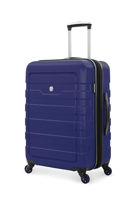 Swiss Gear Unisex ABS 24 Spinner (Blue)